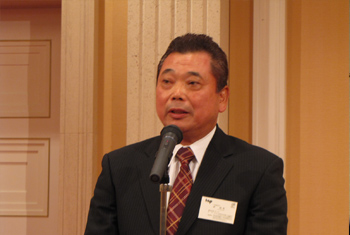 挨拶 (株)タップ 代表取締役会長 林 悦男