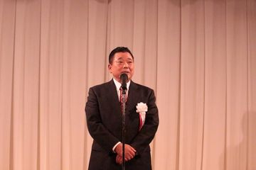 弊社代表取締役会長 林による、第2部開始の挨拶