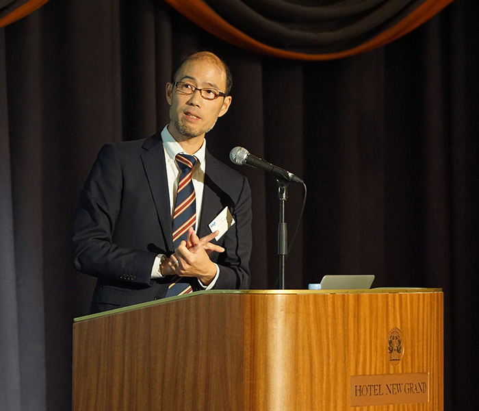 弊社 経営企画本部マーケティング部 部長代理 山本 由高による、ホテル研究所の活動報告